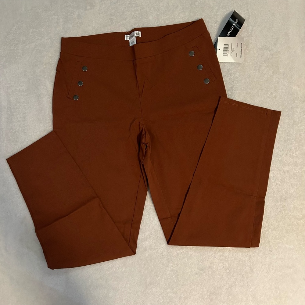 88 + Madison Teak Pants NWT - Size L